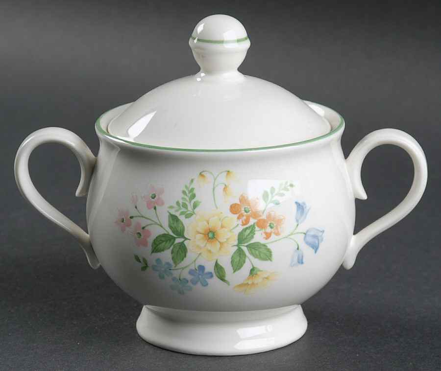 Matchmaker Sugar Bowl & Lid by Noritake-1