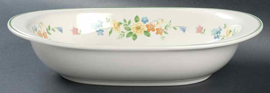 Matchmaker 10" Oval Vegetable Bowl by Noritake-1