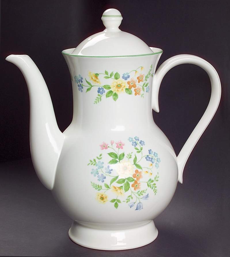 Matchmaker Coffee Pot & Lid by Noritake-1