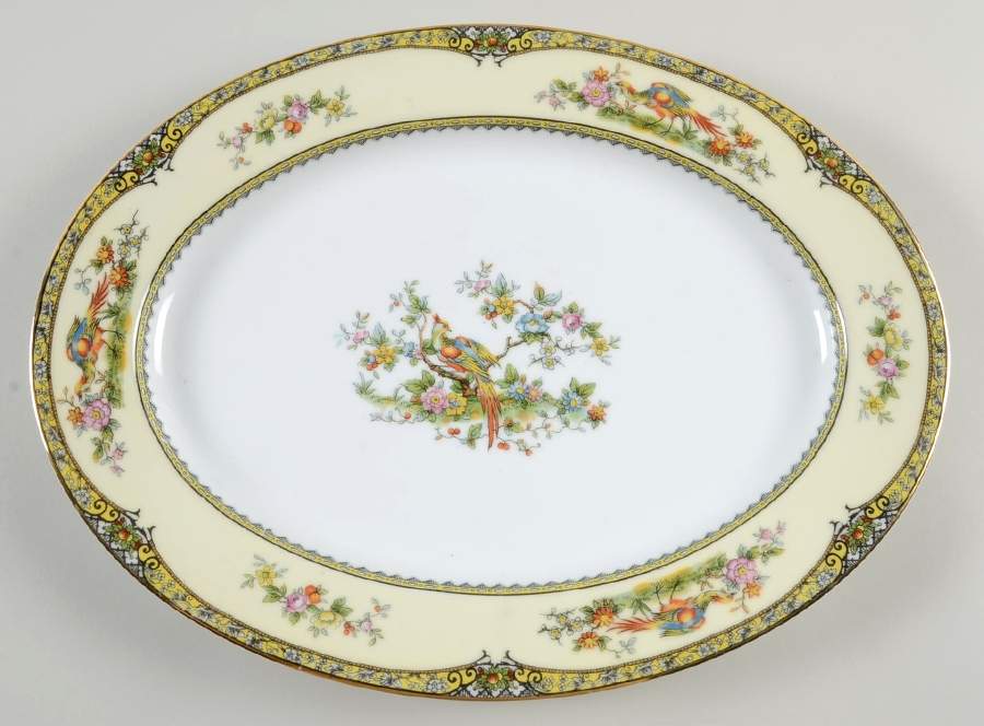 Matrix 13" Oval Serving Platter by Noritake-1
