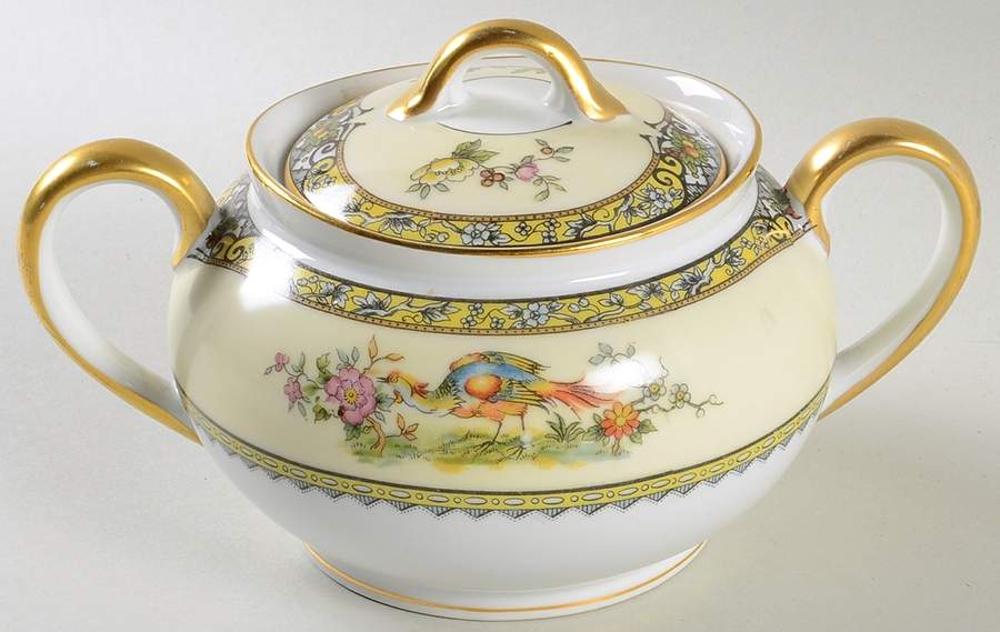 Matrix Sugar Bowl & Lid by Noritake-1