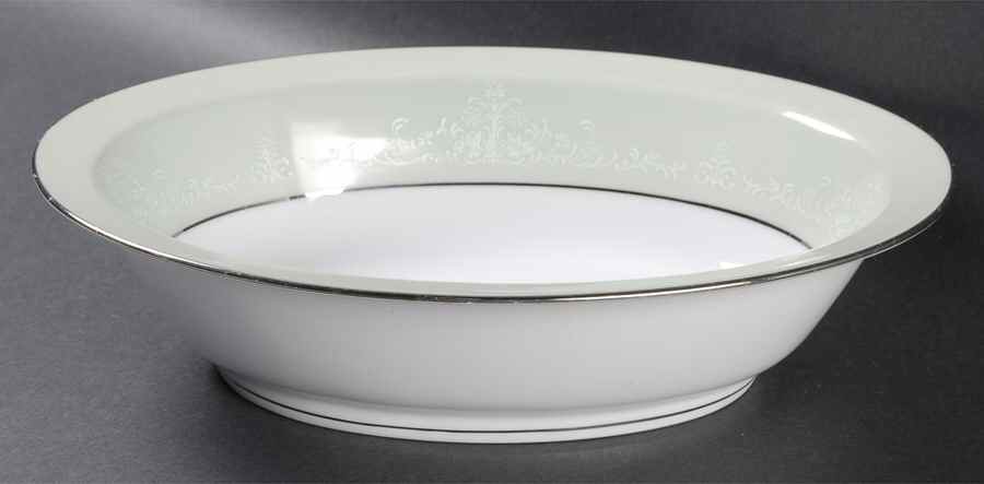 Maureen 10" Oval Vegetable Bowl by Noritake-1