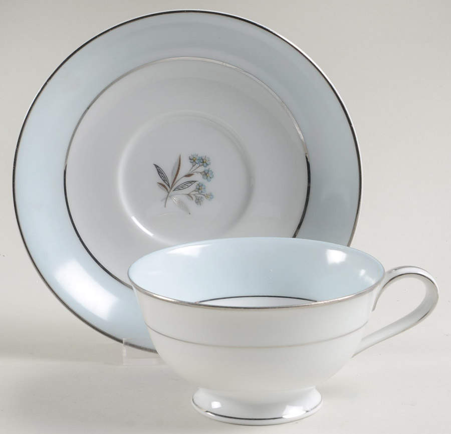 Mavis Footed Cup & Saucer Set by Noritake-1