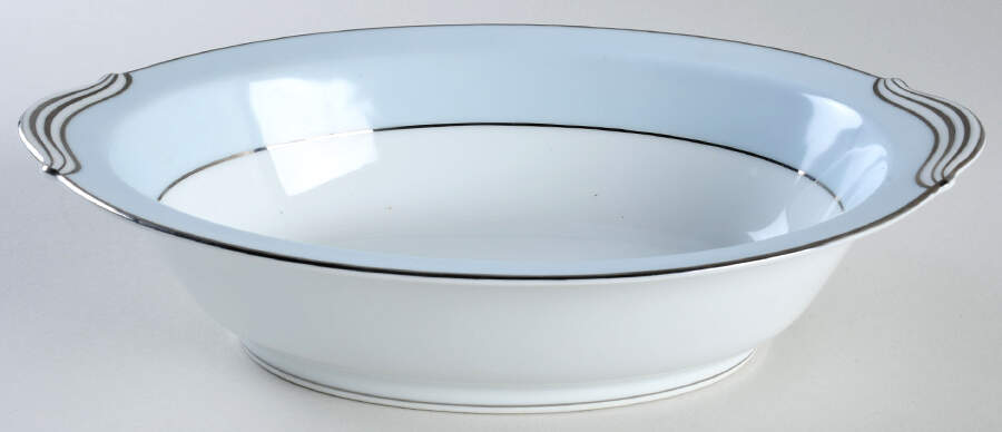 Mavis 10" Oval Vegetable Bowl by Noritake-1