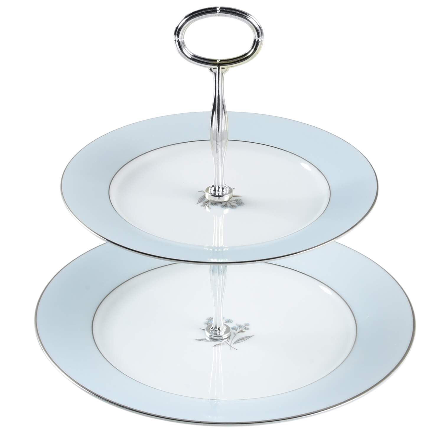 Mavis 6 5/8"-10"  2 Tiered Serving Tray (Dp, Sp) HC by Noritake-1