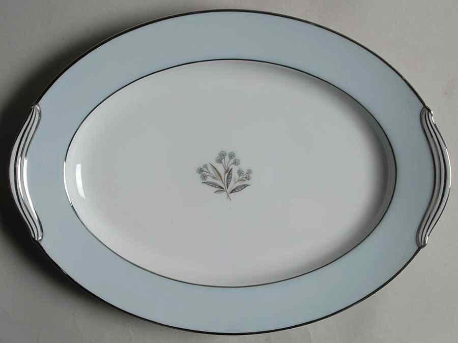 Mavis 11" Oval Serving Platter by Noritake-1