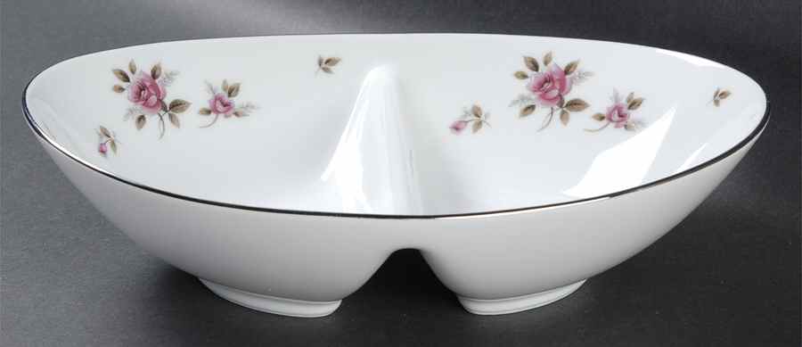 May 10" Oval Divided Vegetable Bowl by Noritake-1