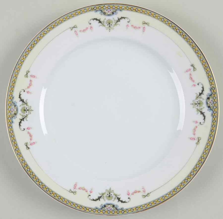 Mayfair (Gold Trim) Luncheon Plate by Noritake-1