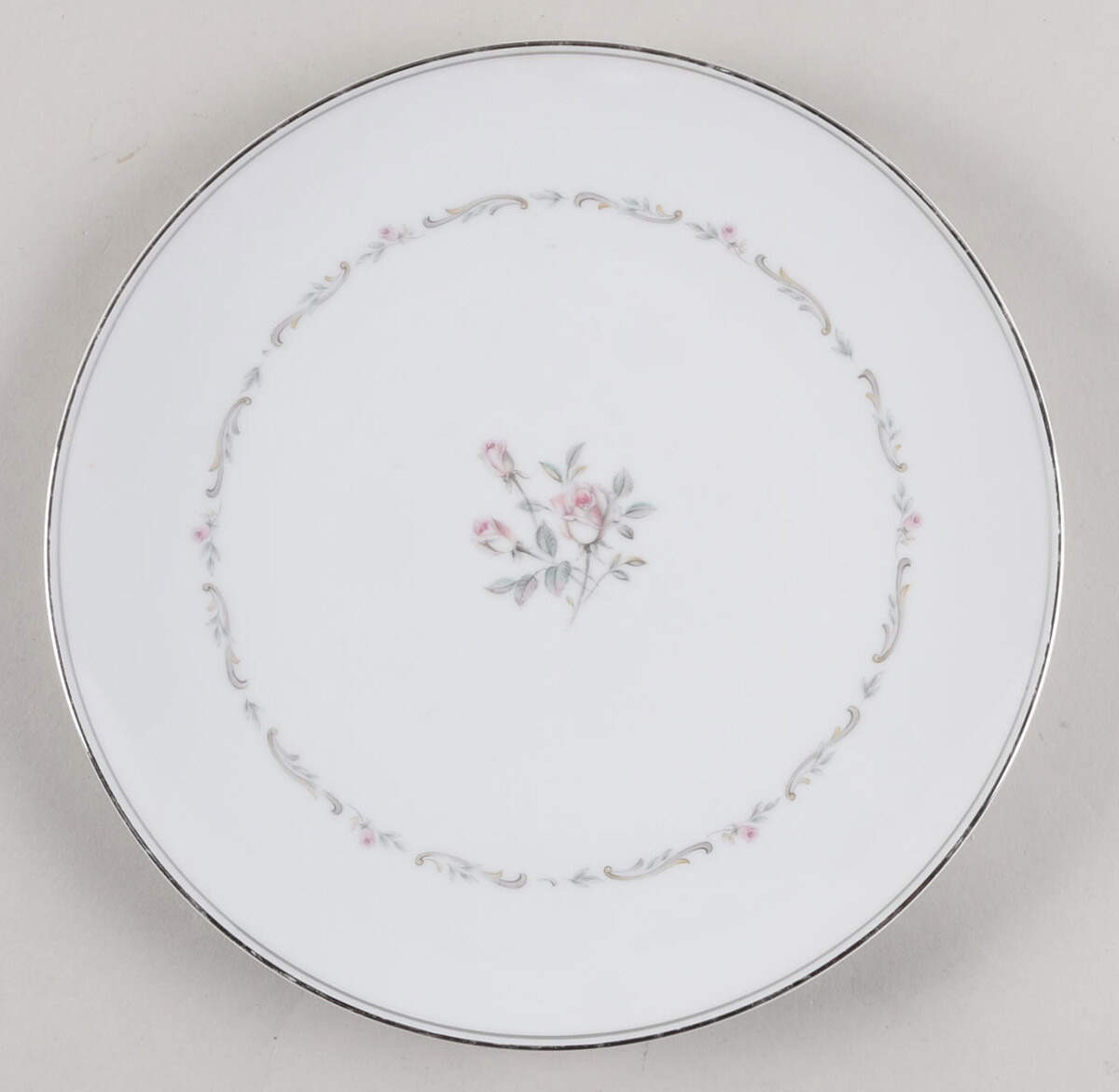 Mayfair (Platinum Trim) Dinner Plate by Noritake-1