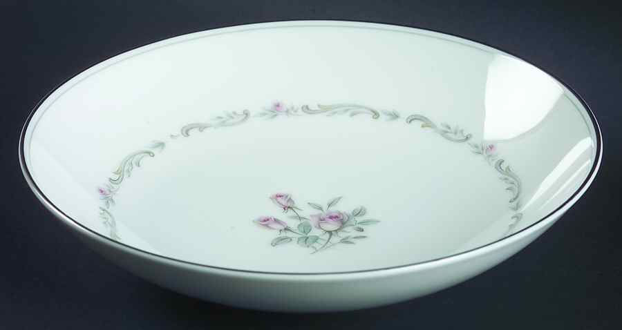Mayfair (Platinum Trim) Coupe Soup Bowl by Noritake-1