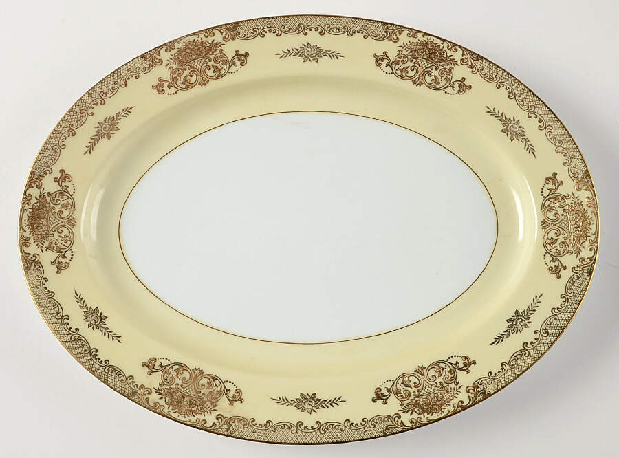 Mayfield 13" Oval Serving Platter by Noritake-1