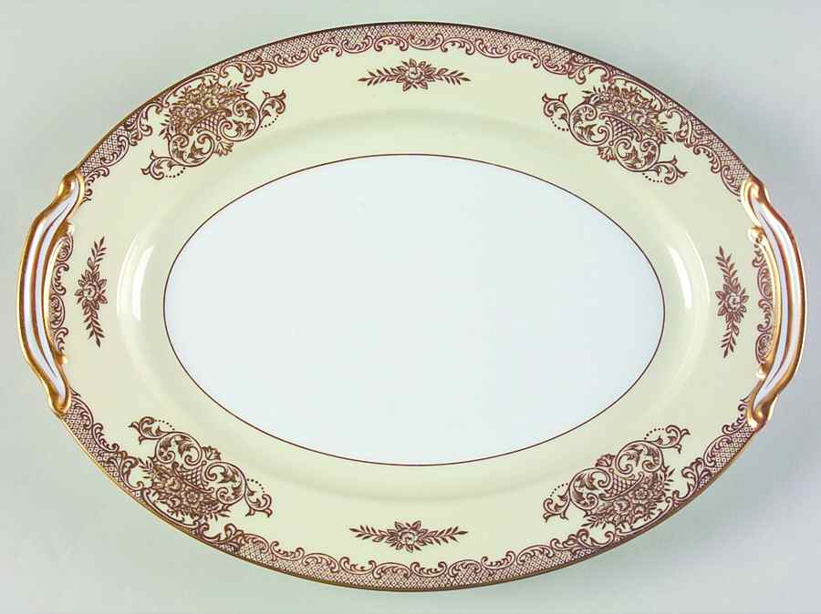 Mayfield 11" Oval Serving Platter by Noritake-1