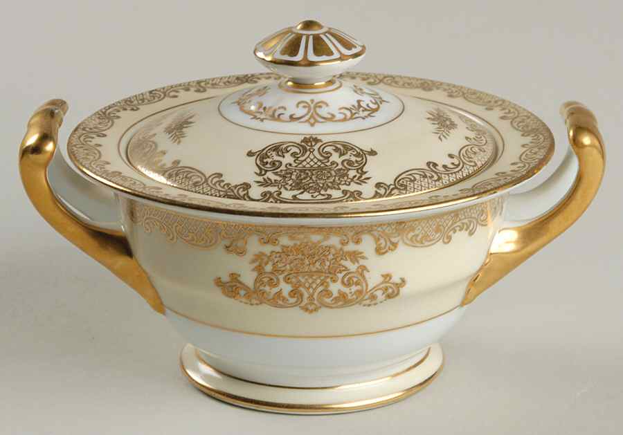 Mayfield Sugar Bowl & Lid by Noritake-1