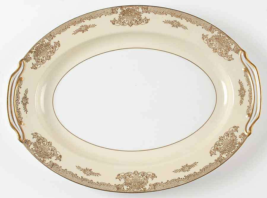 Mayfield 16" Oval Serving Platter by Noritake-1