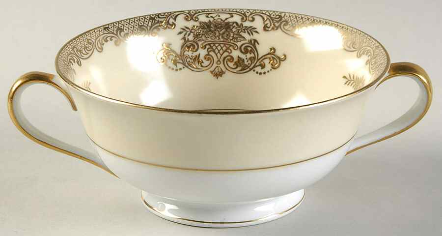Mayfield Footed Cream Soup Bowl by Noritake-1