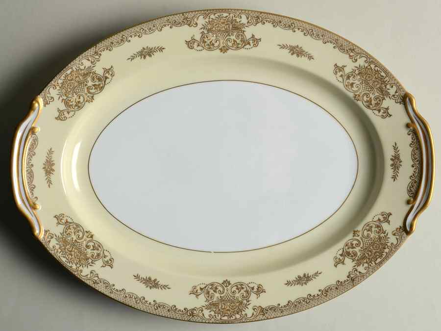 Mayfield 13" Oval Serving Platter by Noritake-1