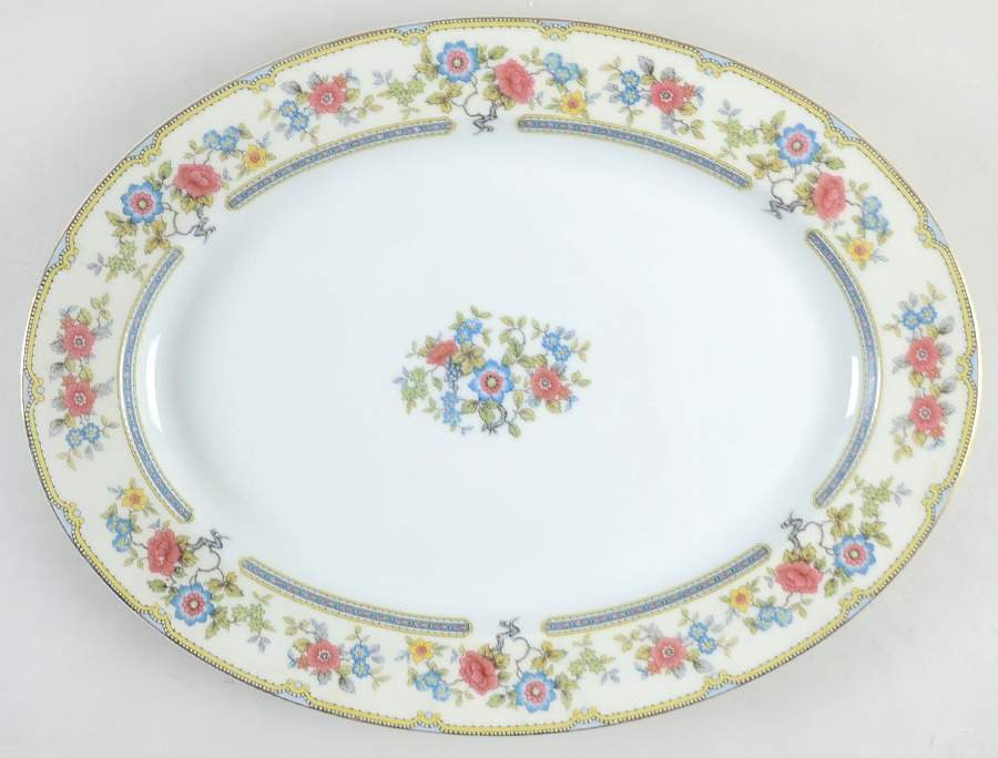 Mayflower 17" Oval Serving Platter by Noritake-1