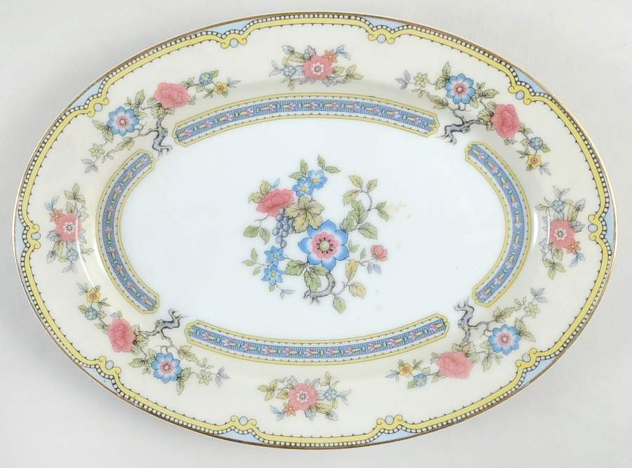 Mayflower 10" Oval Serving Platter by Noritake-1