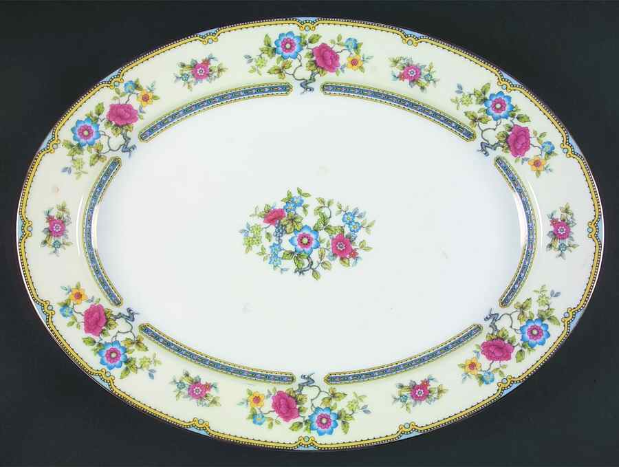 Mayflower 16" Oval Serving Platter by Noritake-1
