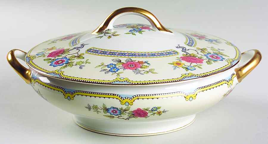 Mayflower Round Covered Vegetable by Noritake-1