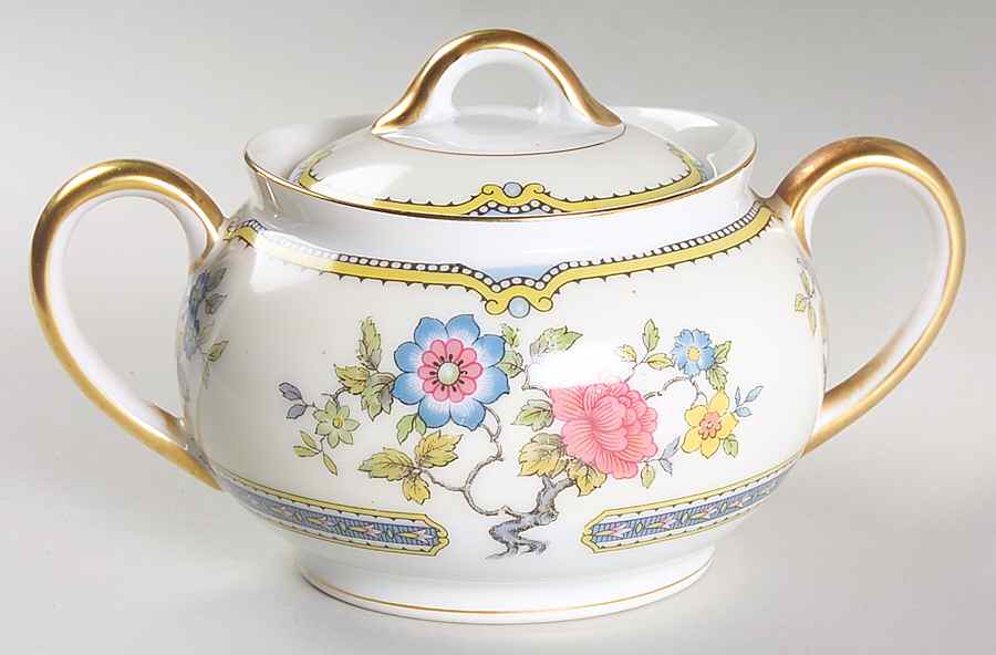 Mayflower Sugar Bowl & Lid by Noritake-1