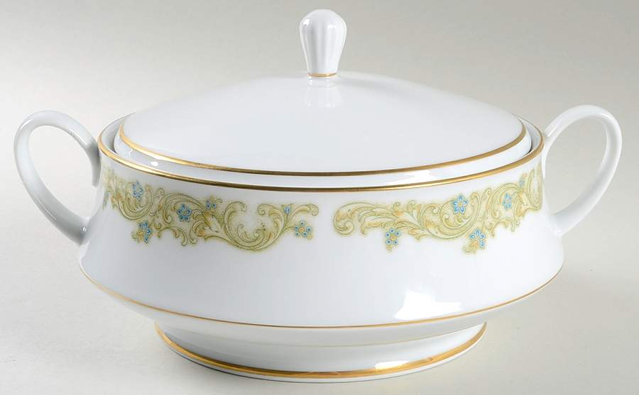 Maytone Round Covered Vegetable by Noritake-1