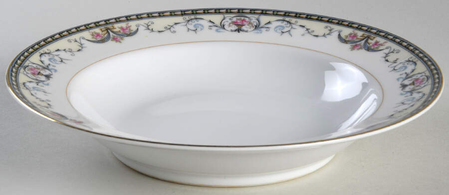 Mayville Rim Soup Bowl by Noritake-1