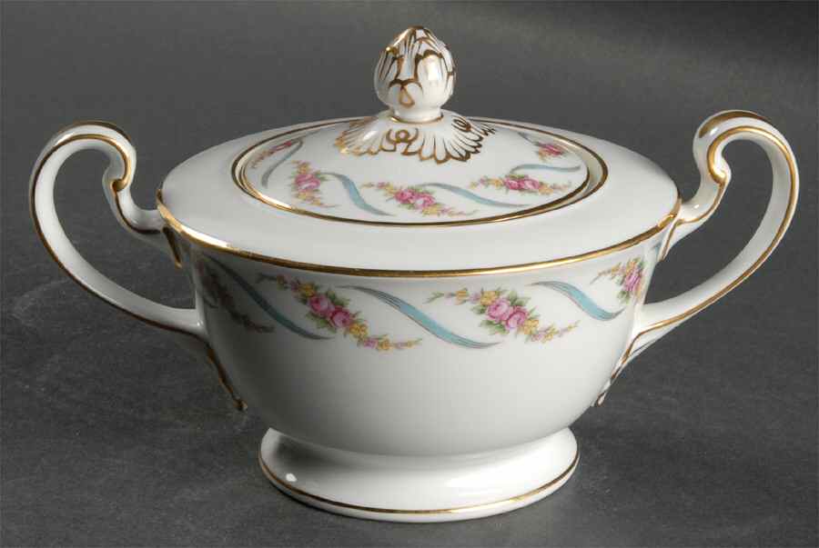 Maywood Sugar Bowl & Lid by Noritake-1