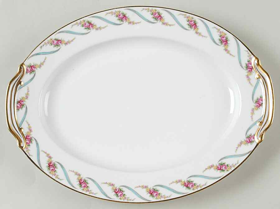Maywood 11" Oval Serving Platter by Noritake-1