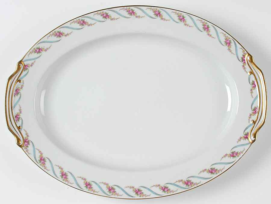 Maywood 16" Oval Serving Platter by Noritake-1