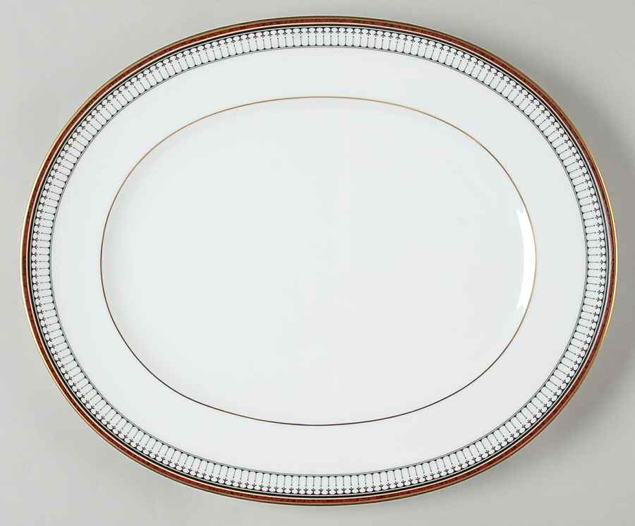 Mckenzie 13" Oval Serving Platter by Noritake-1