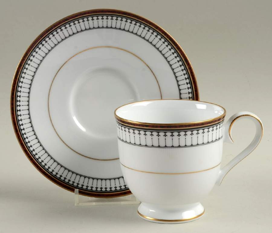 Mckenzie Footed Cup & Saucer Set by Noritake-1