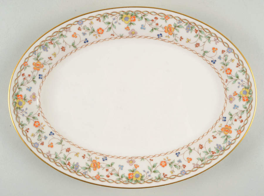 Meadow 12" Oval Serving Platter by Noritake-1