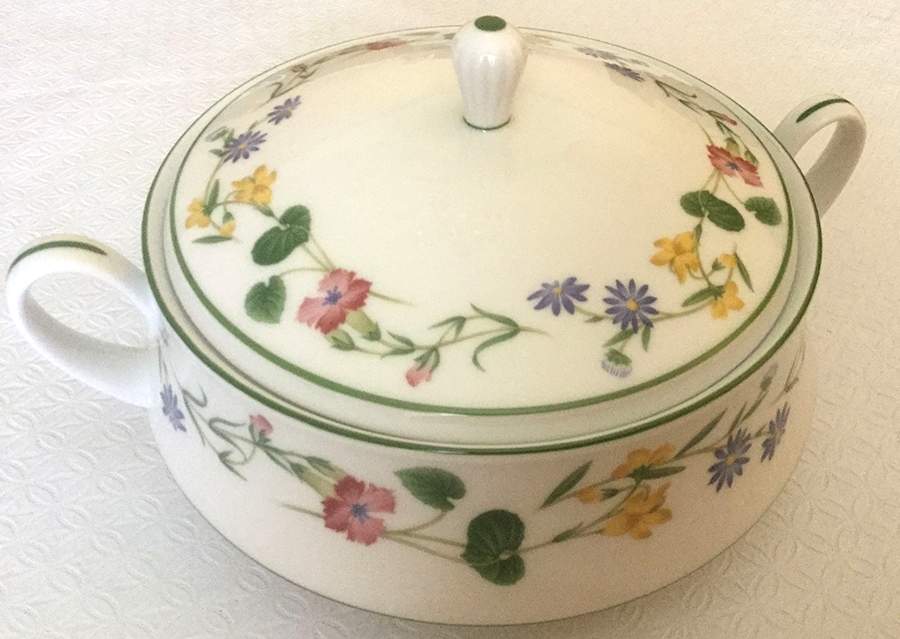 Meadowcrest Round Covered Vegetable by Noritake-1