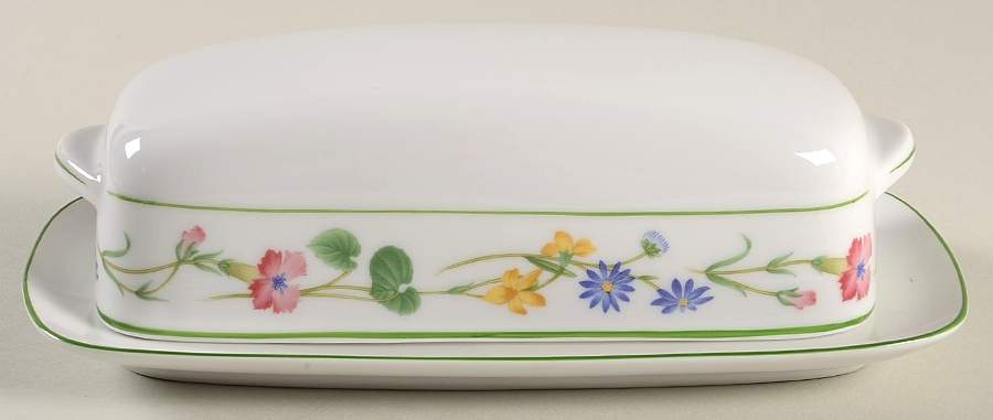 Meadowcrest 1/4 Lb Covered Butter by Noritake-1
