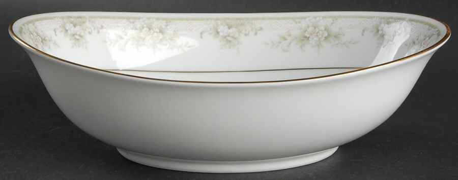 Meadowside 10" Oval Vegetable Bowl by Noritake-1