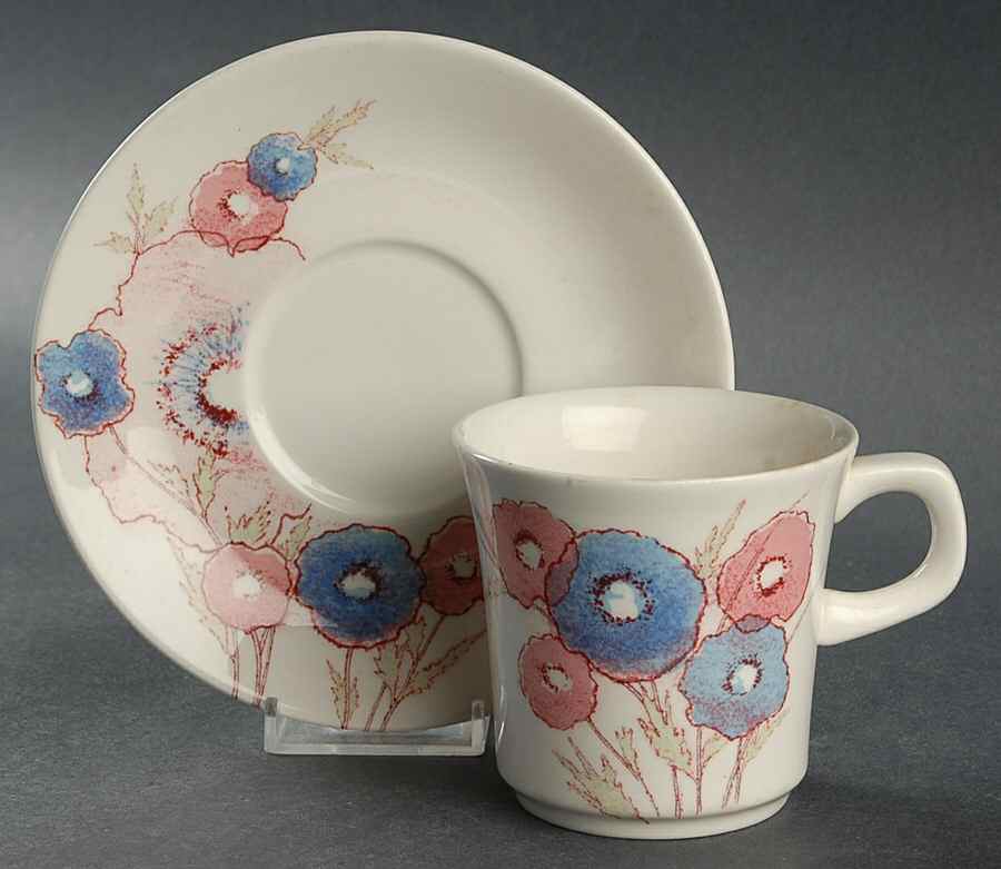 Medley Flat Cup & Saucer Set by Noritake-1