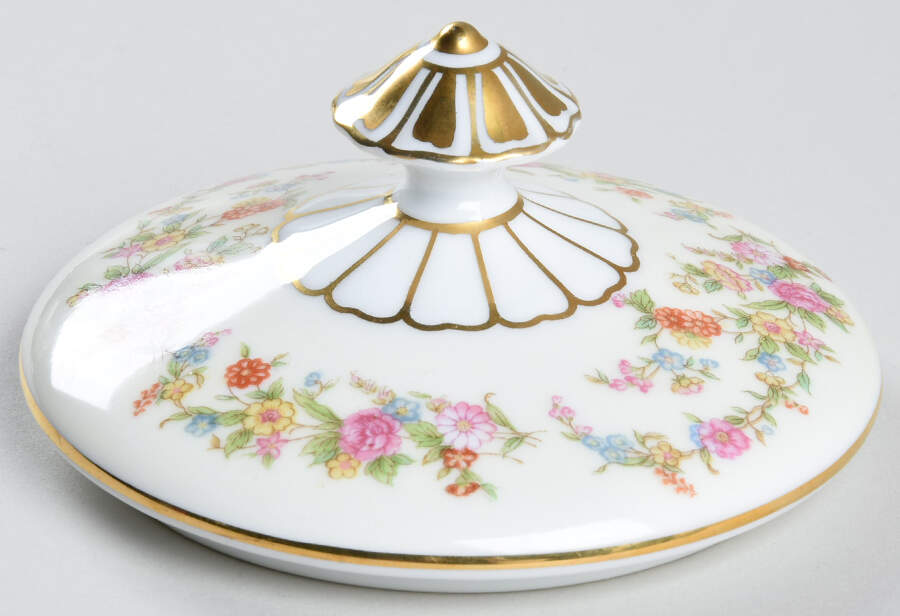 Medean Lid for Sugar Bowl by Noritake-1