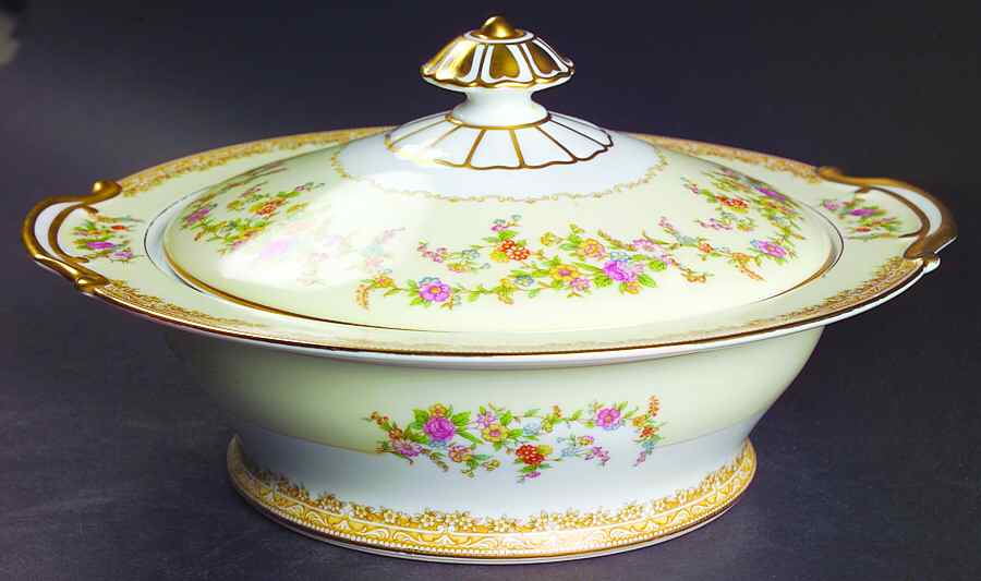Medean Round Covered Vegetable by Noritake-1