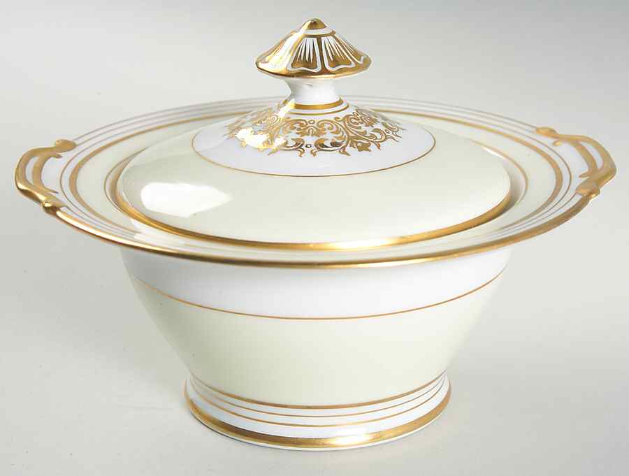 Medusa Sugar Bowl & Lid by Noritake-1