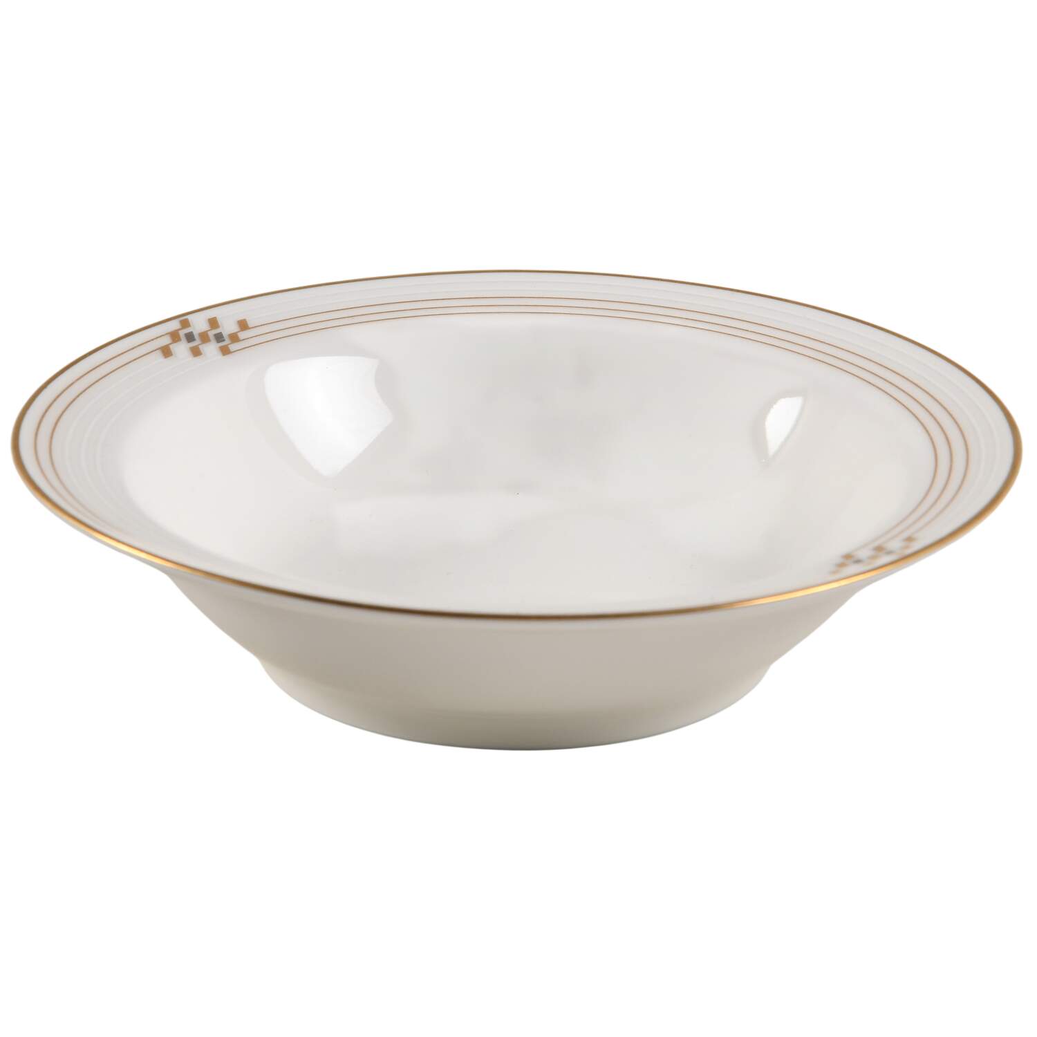Merina Gold Rim Fruit/Dessert (Sauce) Bowl by Noritake-1