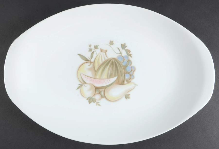 Melanie 14" Oval Serving Platter by Noritake-1