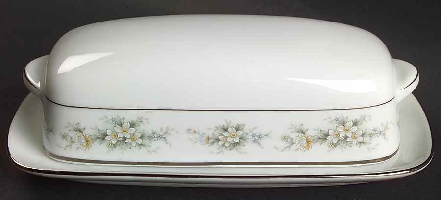 Melissa 1/4 Lb Covered Butter by Noritake-1