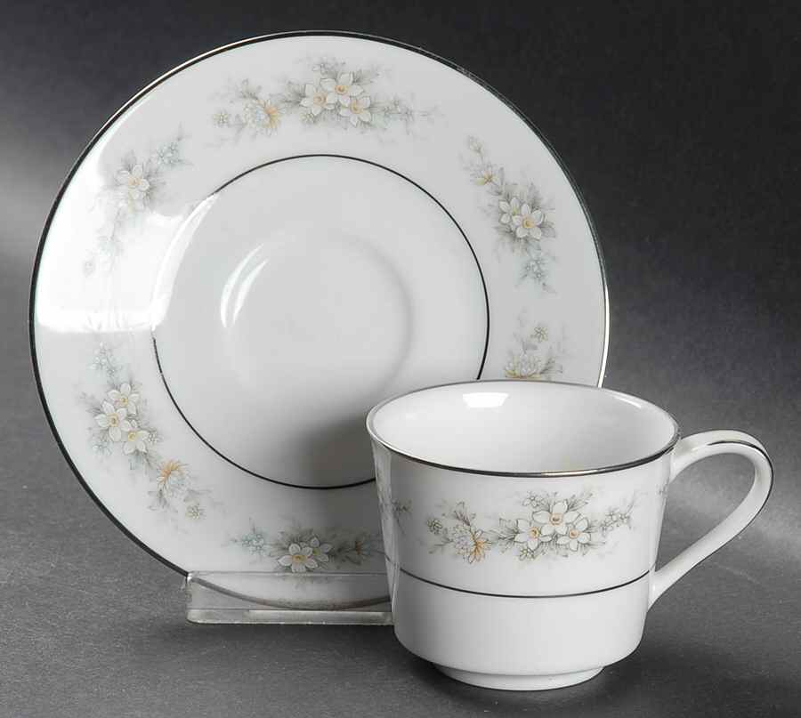 Melissa Footed Demitasse Cup & Saucer Set by Noritake-1