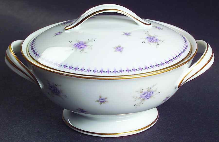 Melita Sugar Bowl & Lid by Noritake-1