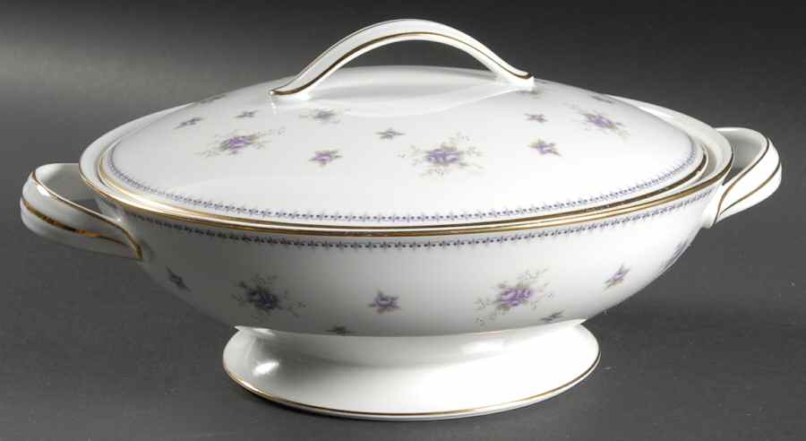 Melita Round Covered Vegetable by Noritake-1