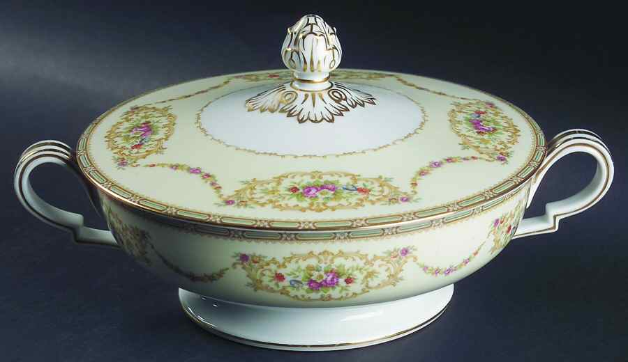 Mellotone Round Covered Vegetable by Noritake-1