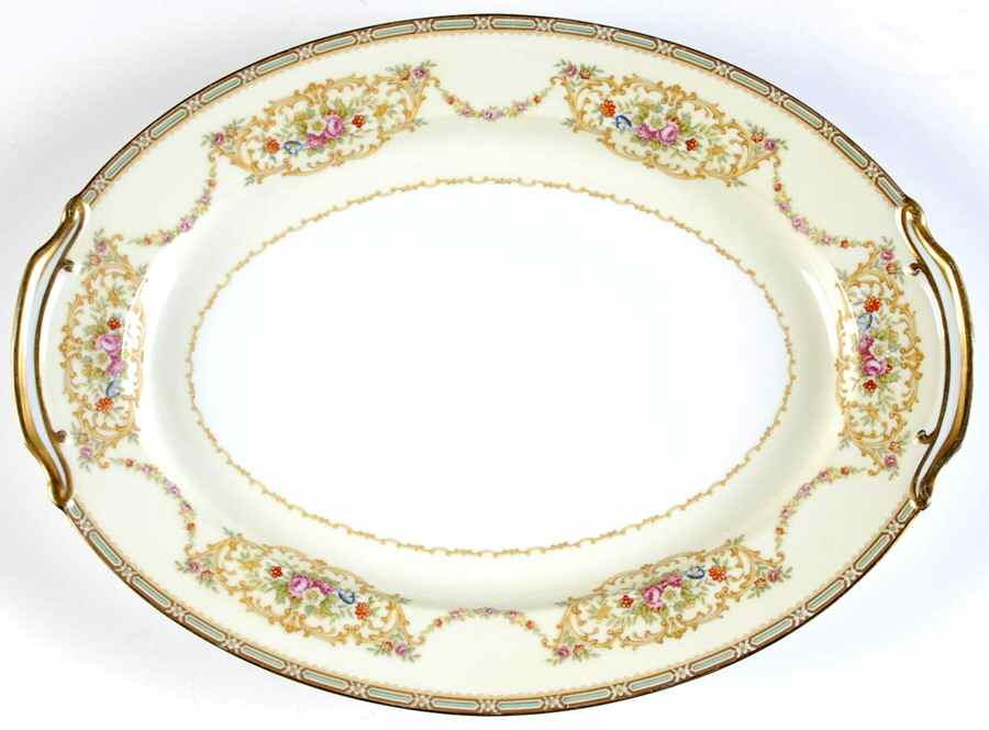 Mellotone 13" Oval Serving Platter by Noritake-1
