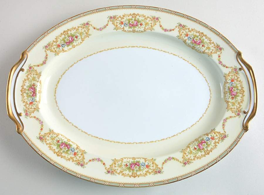 Mellotone 16" Oval Serving Platter by Noritake-1