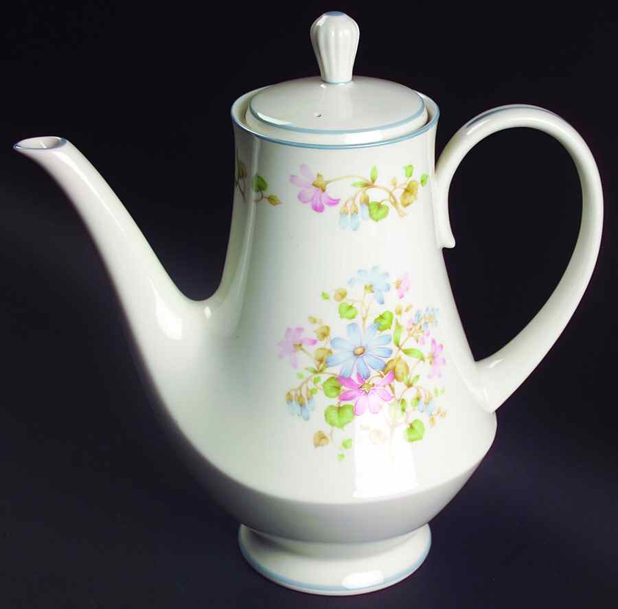 Melody Coffee Pot & Lid by Noritake-1